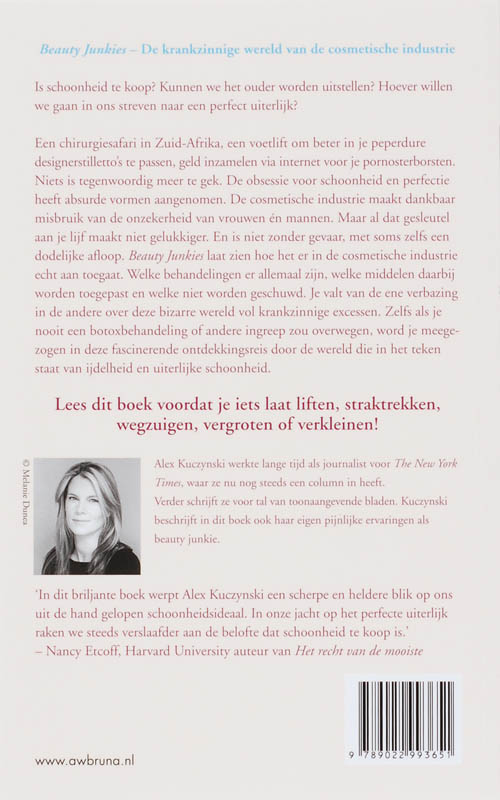Achterkant van Beauty Junkies