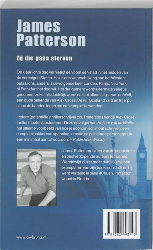 Achterkant van Zij die gaan sterven