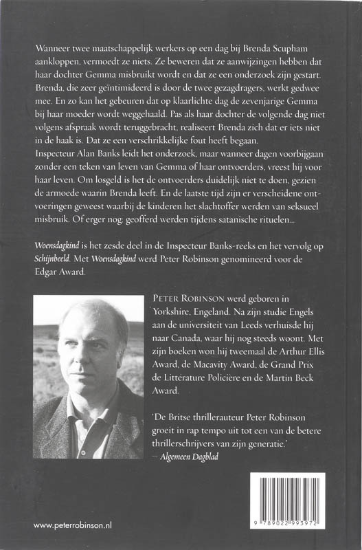 Achterkant van Woensdagkind