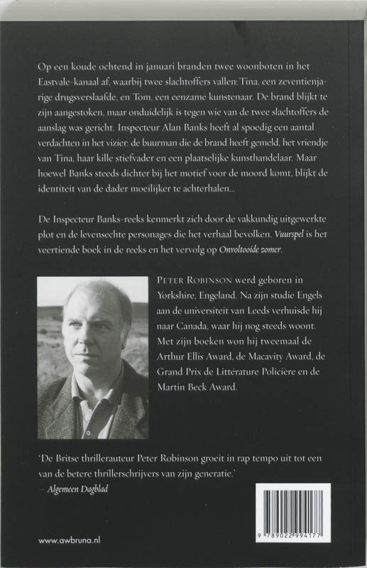 Achterkant van Vuurspel