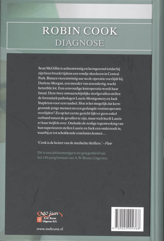 Achterkant van Diagnose
