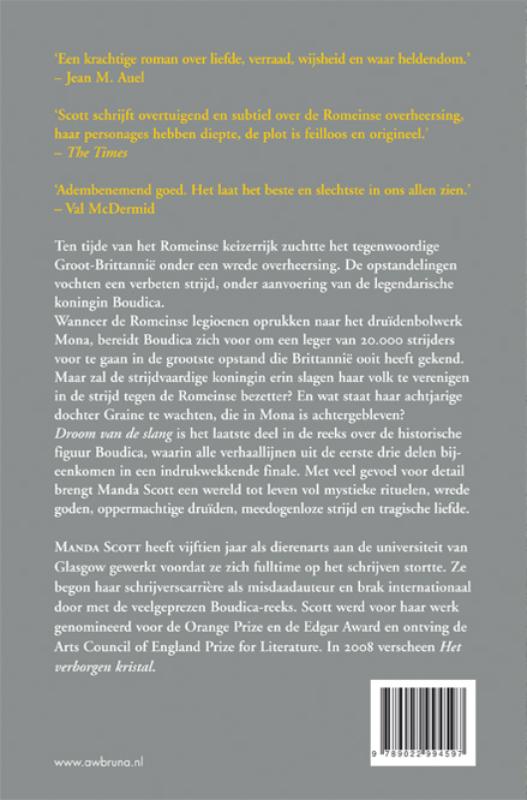 Achterkant van Droom van de slang
