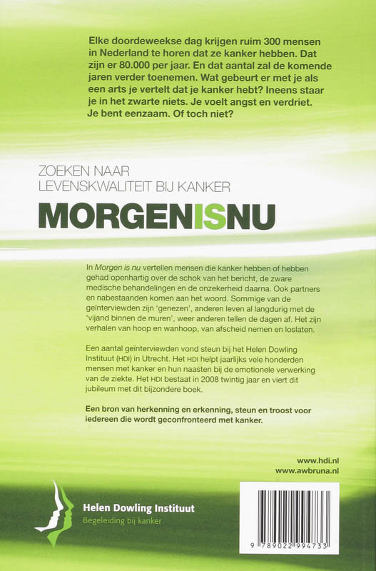 Achterkant van Morgen is nu