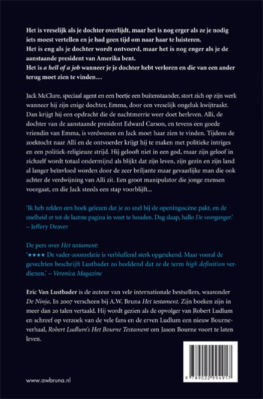 Achterkant van De voorganger