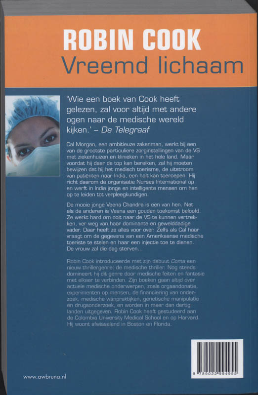 Achterkant van Vreemd lichaam