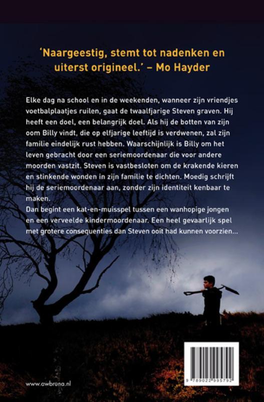 Achterkant van Rusteloos land