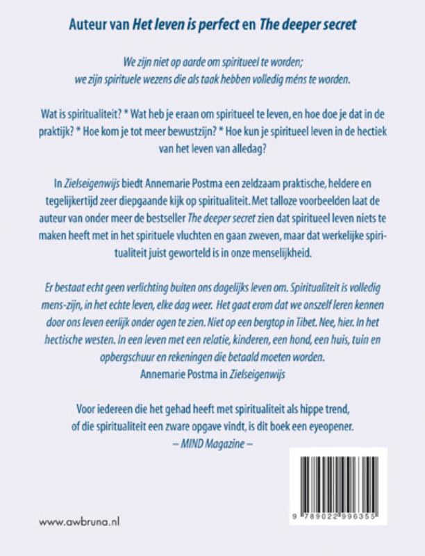 Achterkant van Ziels eigenwijs
