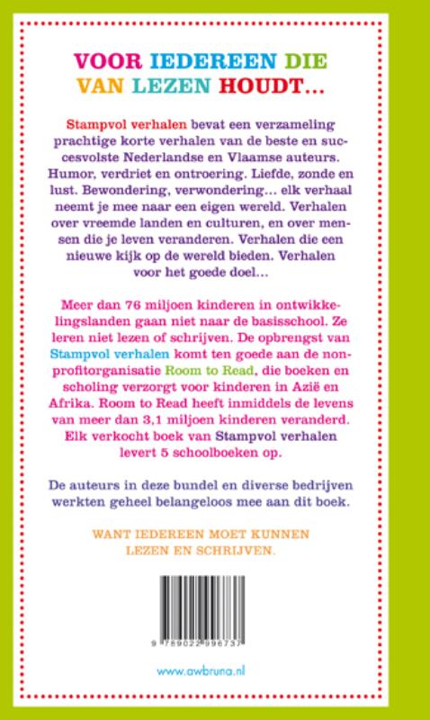 Achterkant van Stampvol verhalen