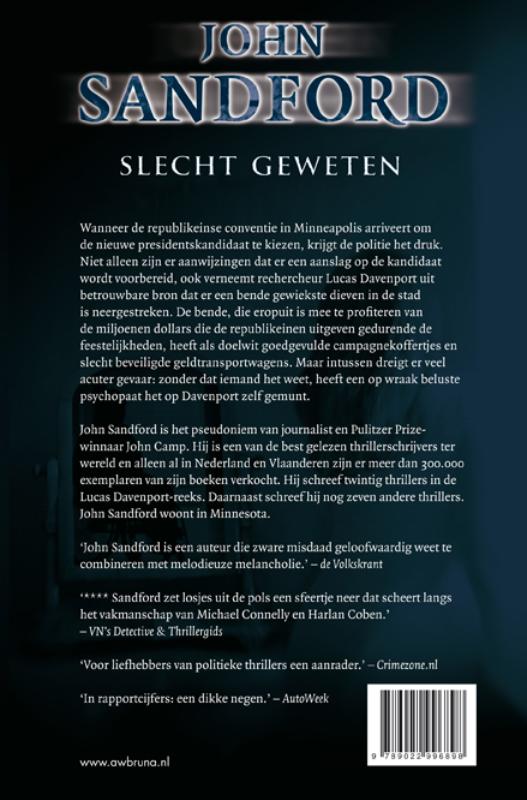 Achterkant van Slecht geweten
