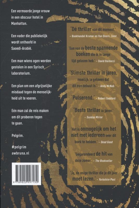 Achterkant van Ik ben Pelgrim