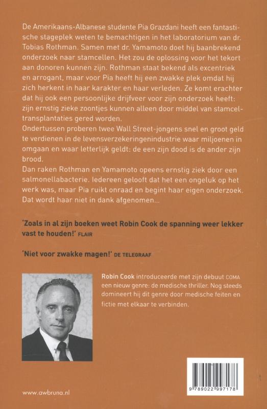 Achterkant van Doodsakte