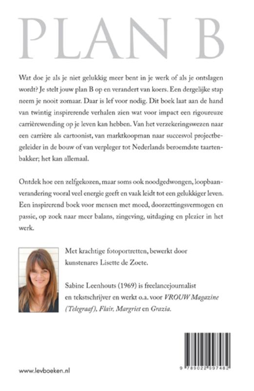 Achterkant van Plan B