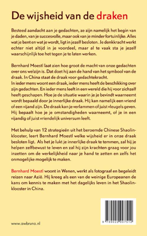 Achterkant van De wijsheid van de draken