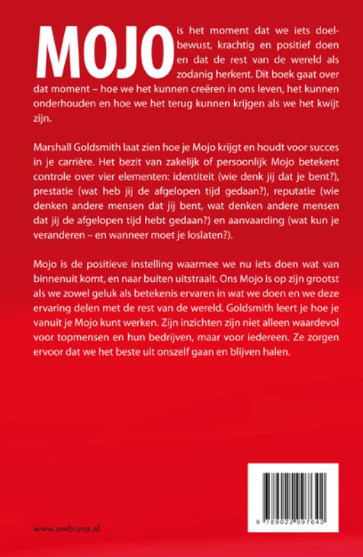 Achterkant van Mojo