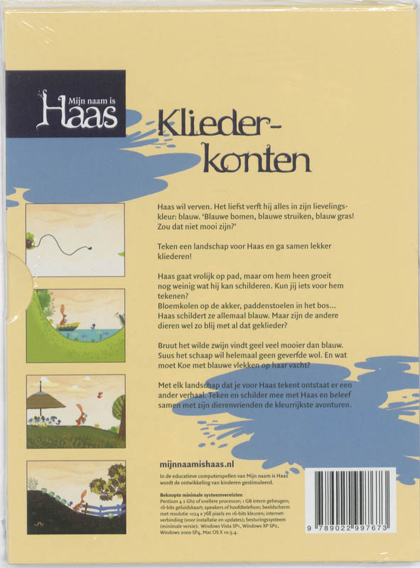 Achterkant van Kliederkonten