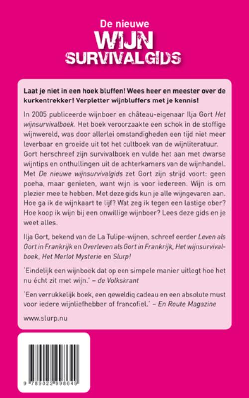 Achterkant van De nieuwe wijnsurvivalgids