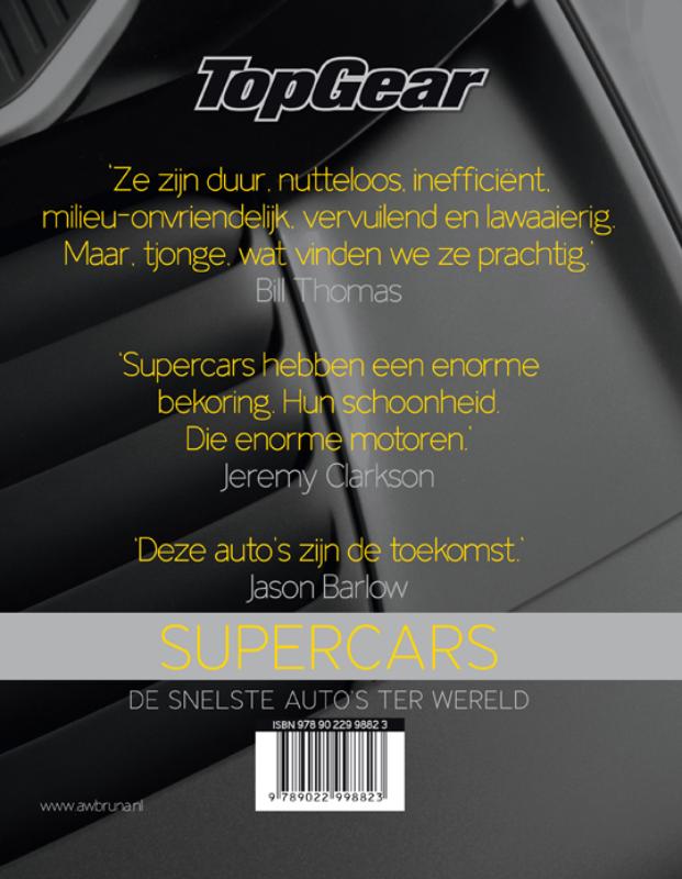 Achterkant van Supercars