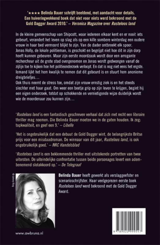 Achterkant van Opgesloten