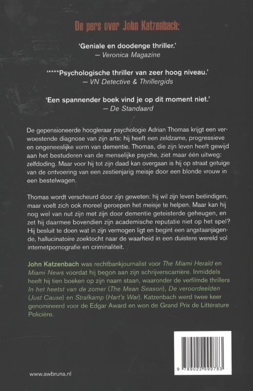 Achterkant van De professor