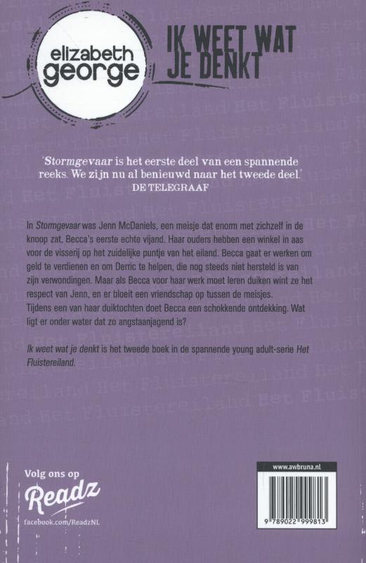 Achterkant van Ik weet wat je denkt