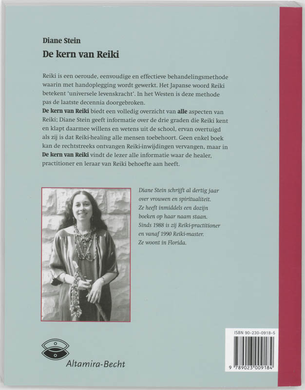 Achterkant van De kern van Reiki