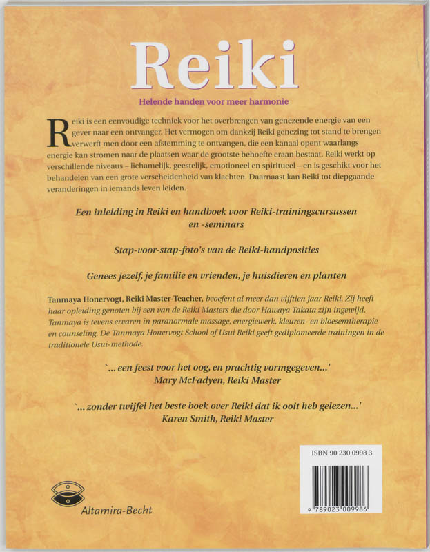 Achterkant van Reiki