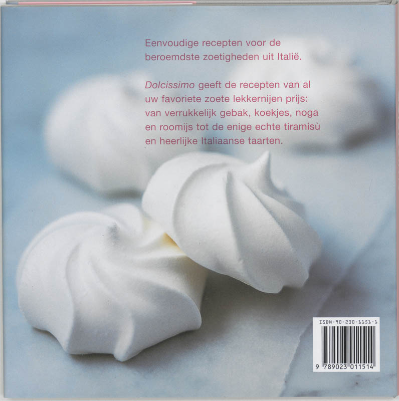 Achterkant van Dolcissimo