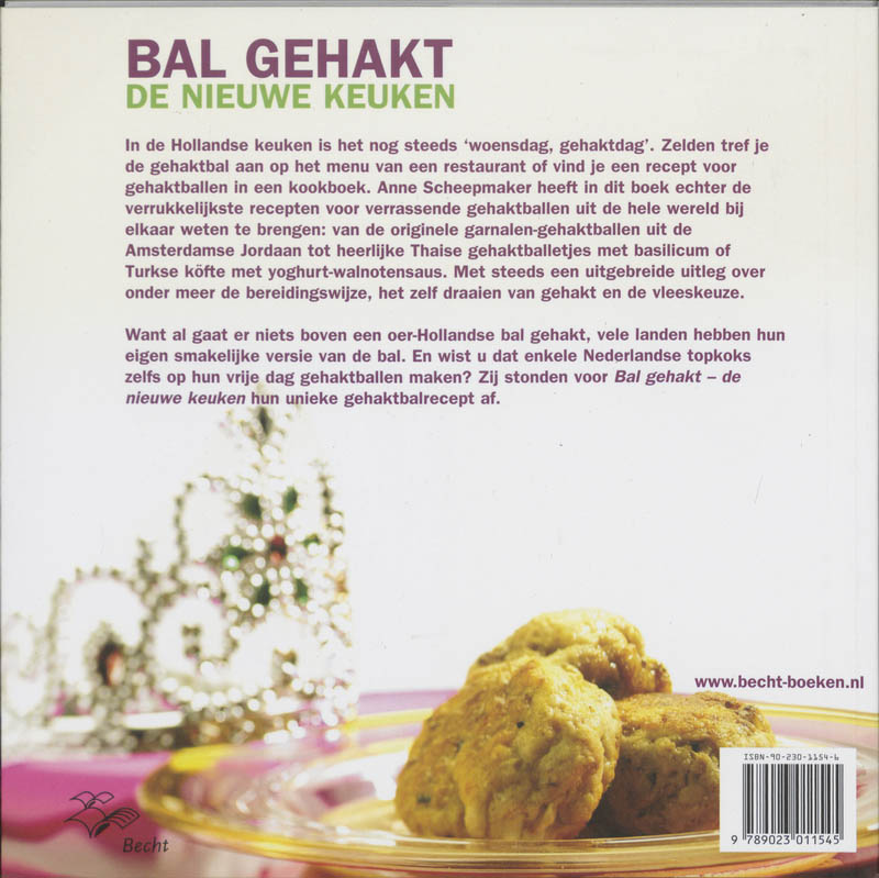 Achterkant van Bal gehakt