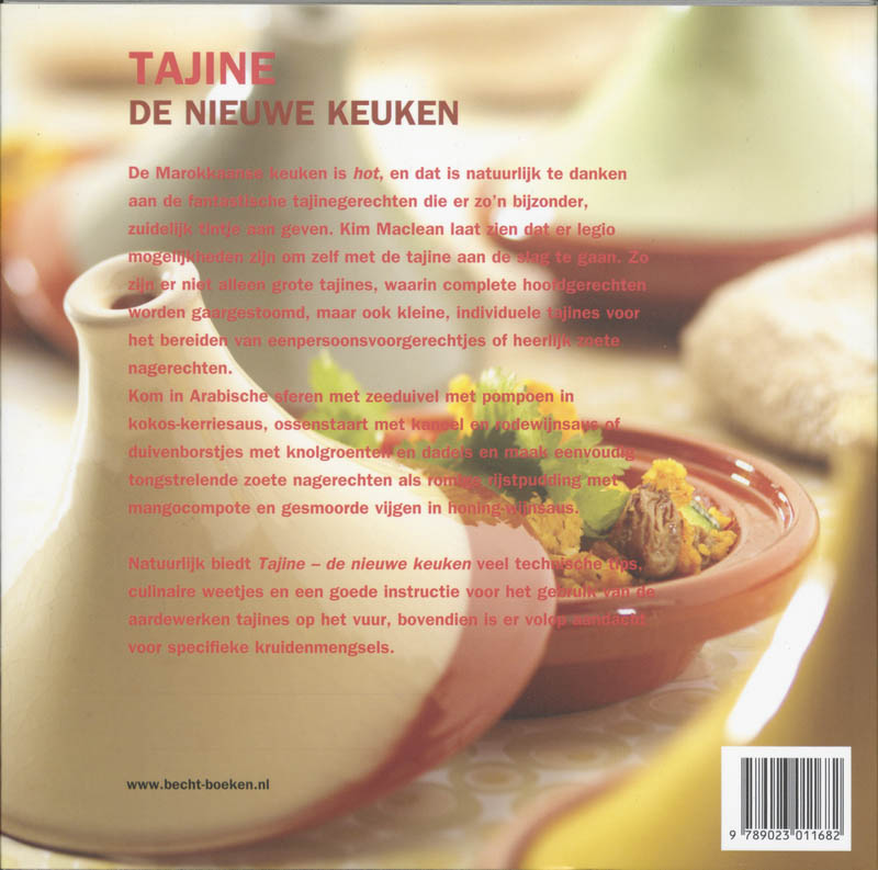 Achterkant van Tajine