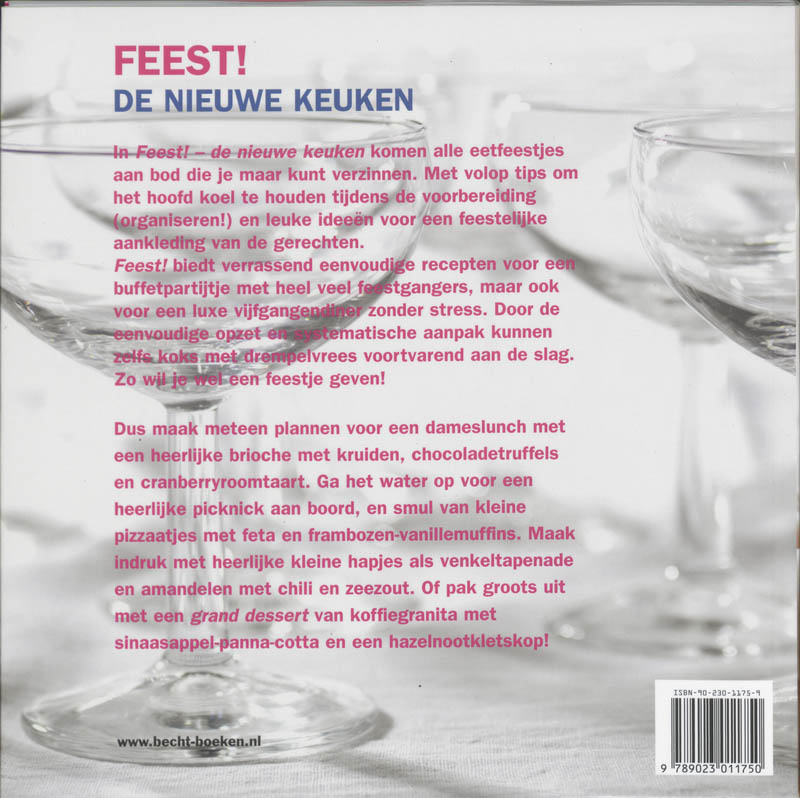 Achterkant van Feest