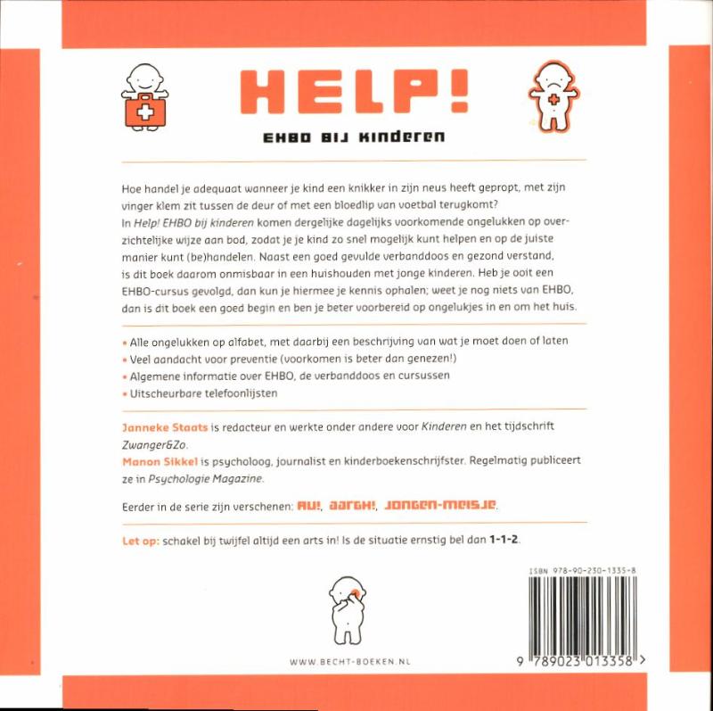 Achterkant van Help!