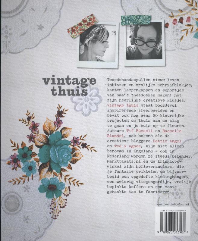 Achterkant van Vintage thuis