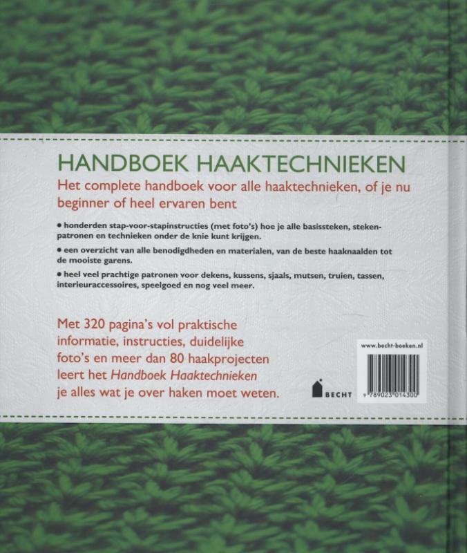 Achterkant van Handboek haaktechnieken