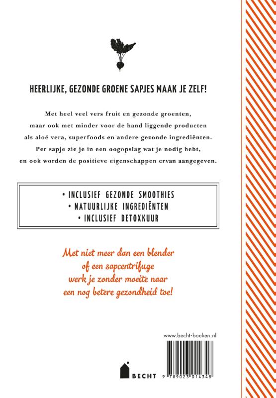 Achterkant van Groene sapjes