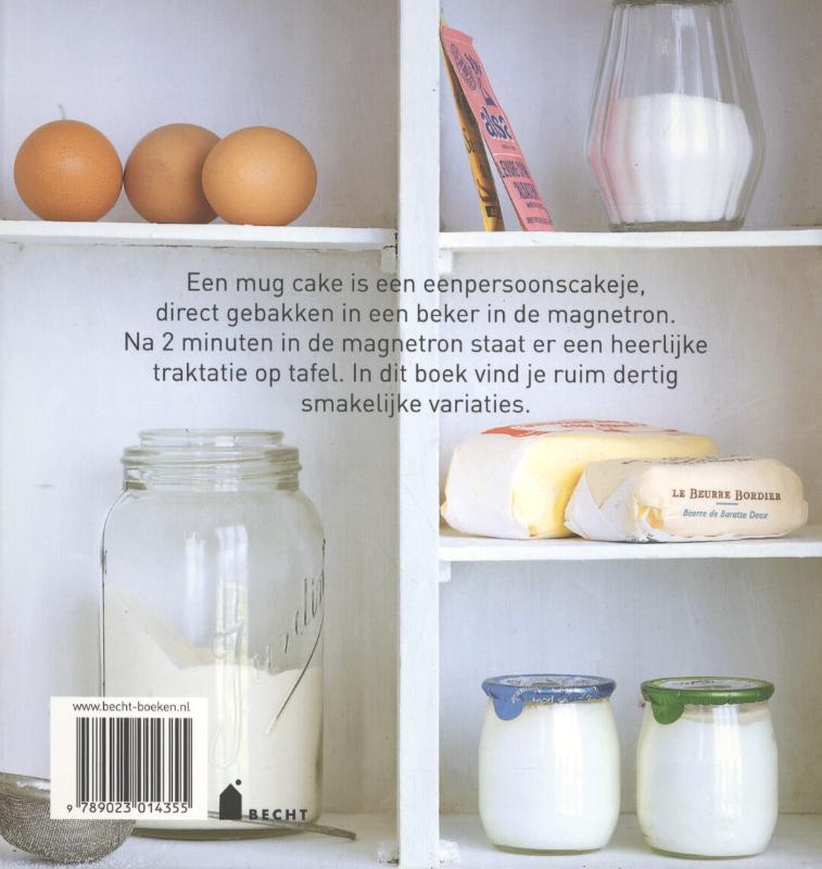 Achterkant van Mug cakes
