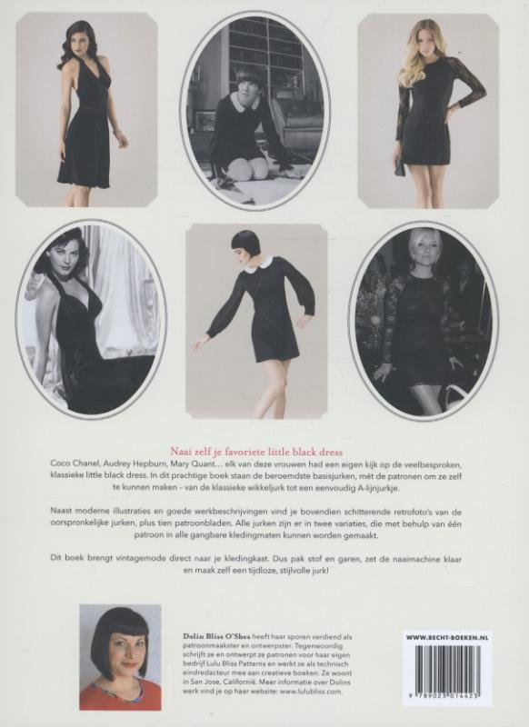 Achterkant van Little black dress