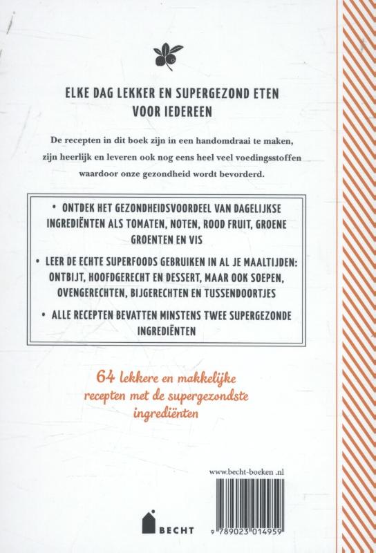 Achterkant van Supergezond