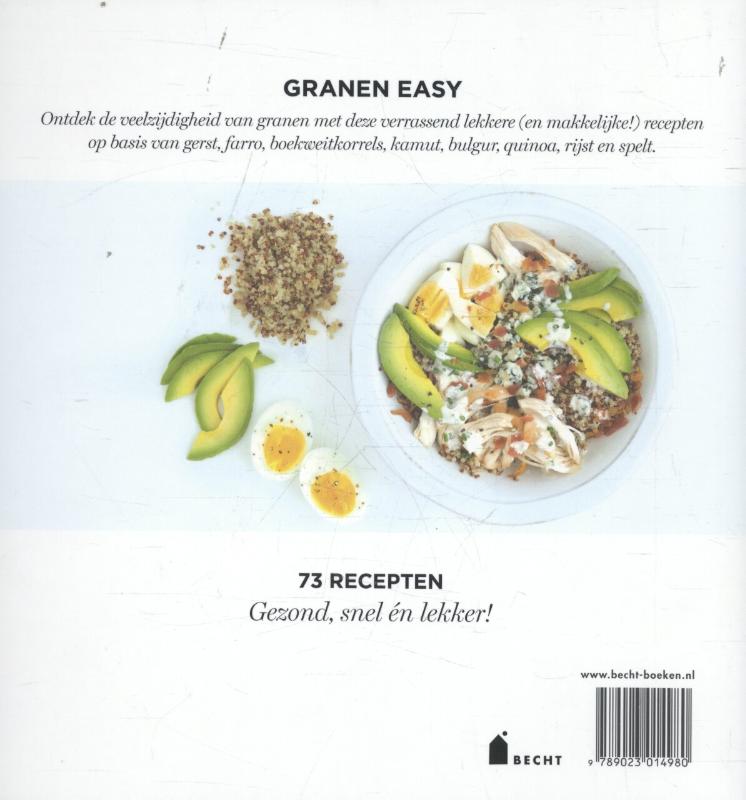 Achterkant van Granen easy