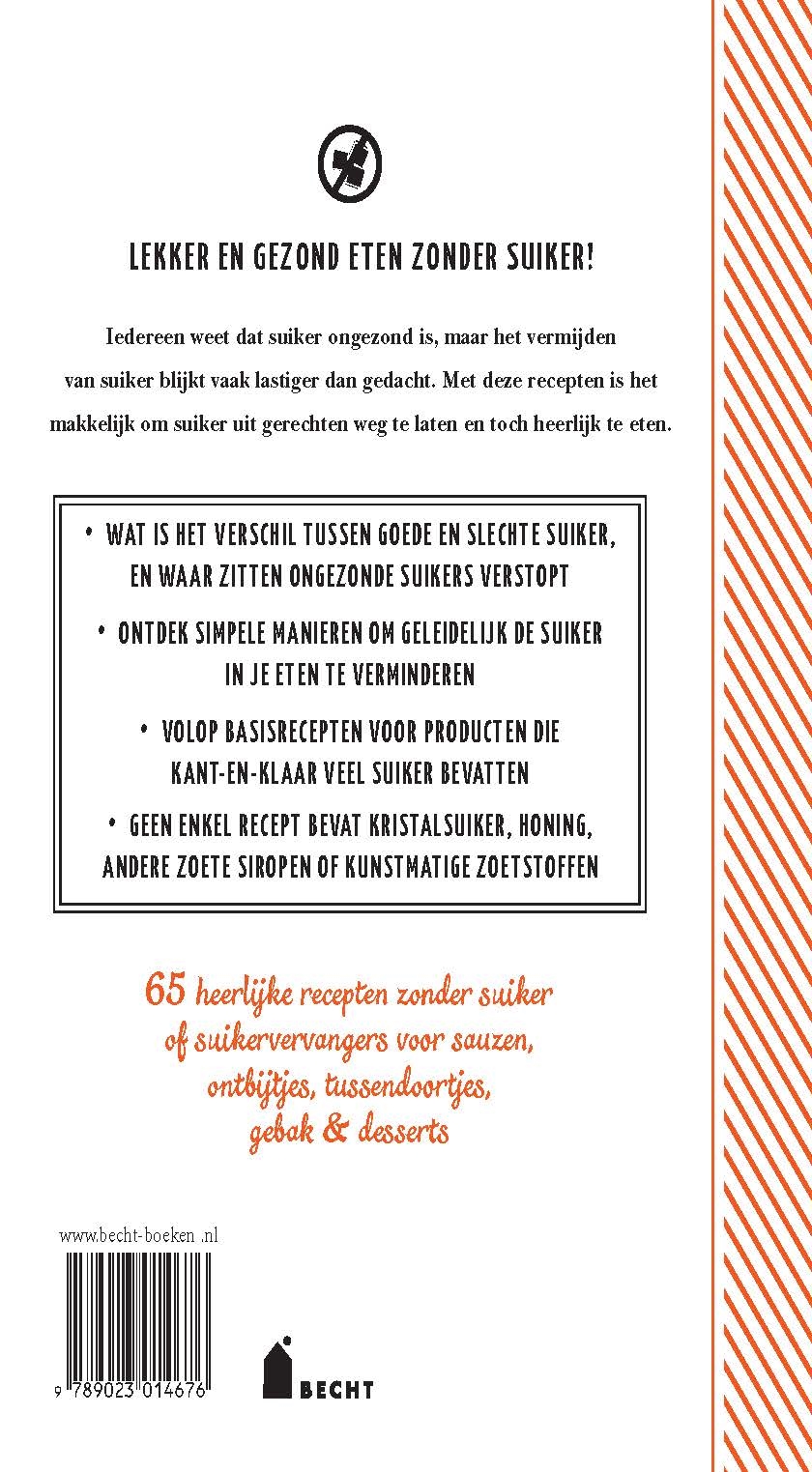 Achterkant van Suikervrij