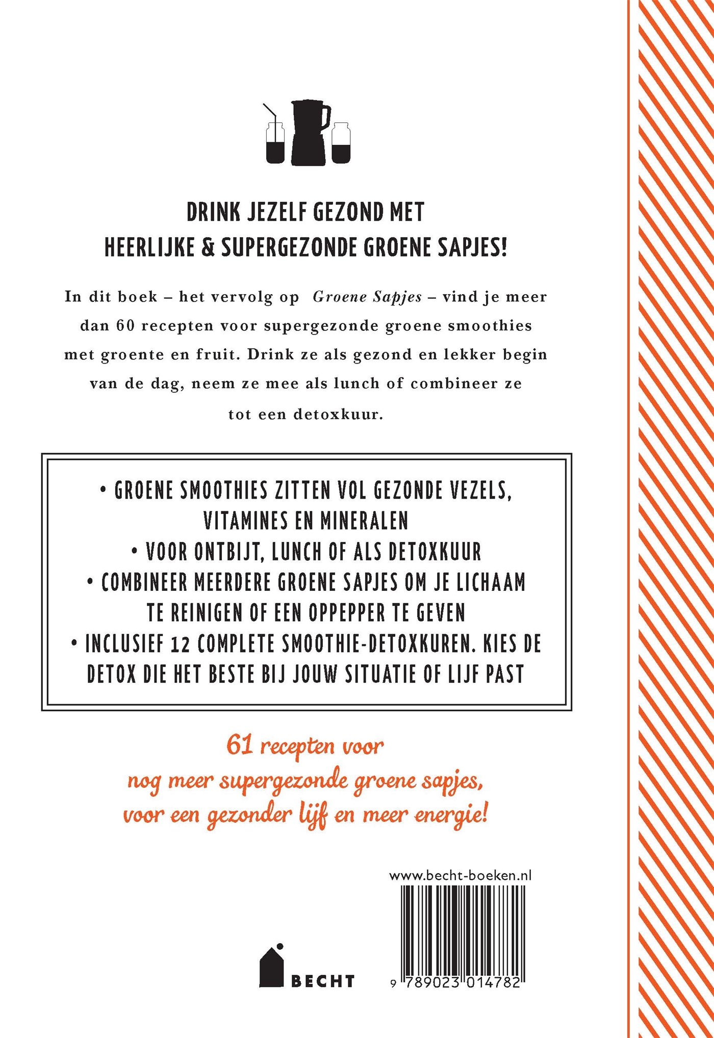 Achterkant van Nog meer groene sapjes