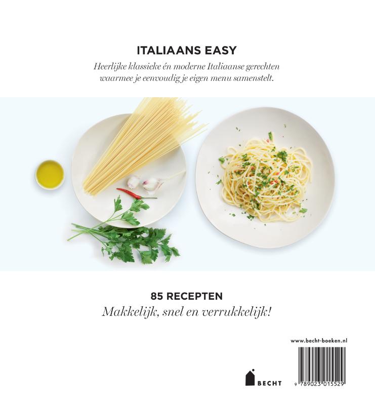 Achterkant van Italiaans easy