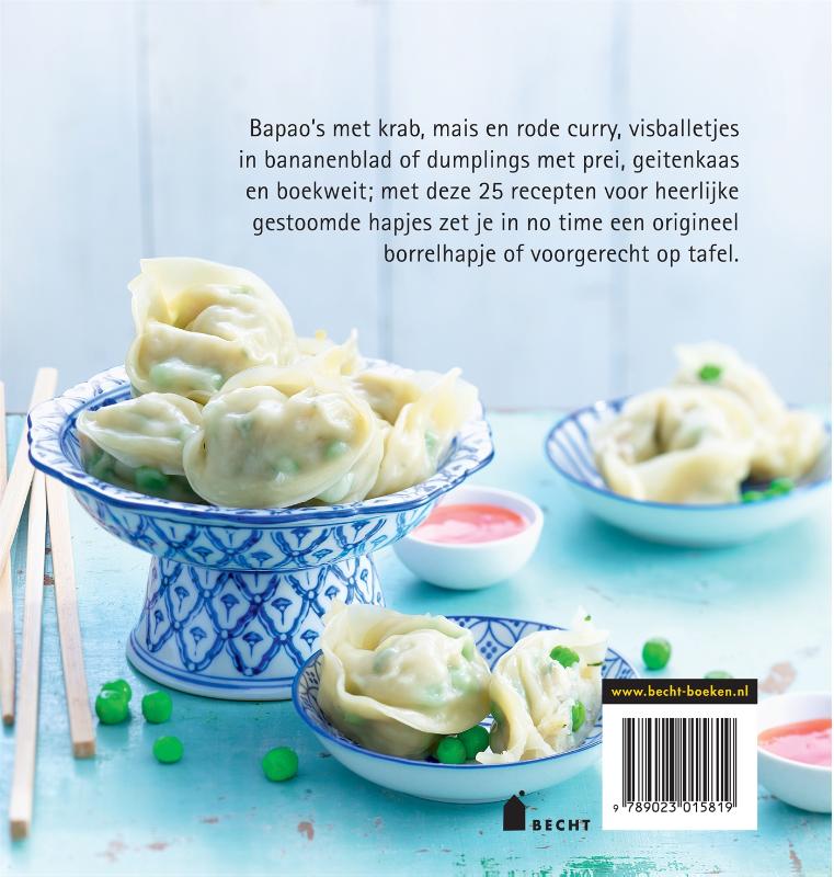 Achterkant van Dumplings en bapao