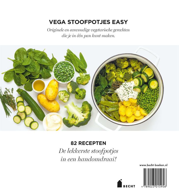 Achterkant van Vega stoofpotjes easy