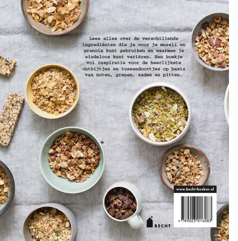 Achterkant van Muesli & granola