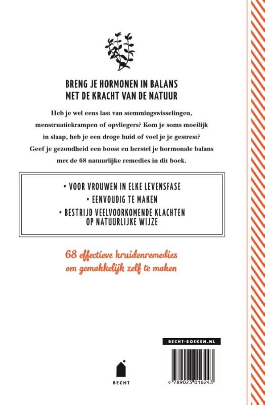 Achterkant van Groene boost voor vrouwen