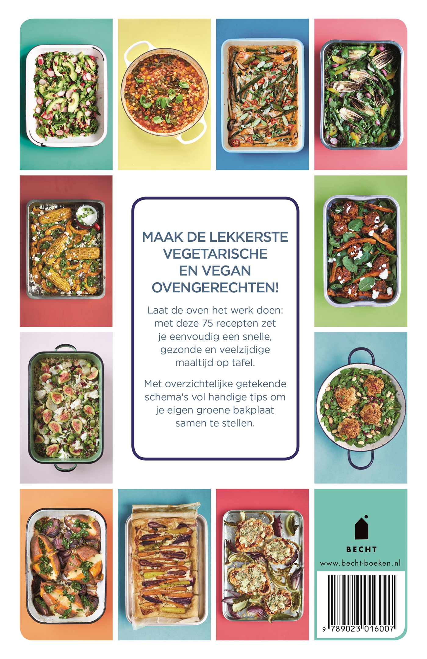 Achterkant van De groene bakplaat