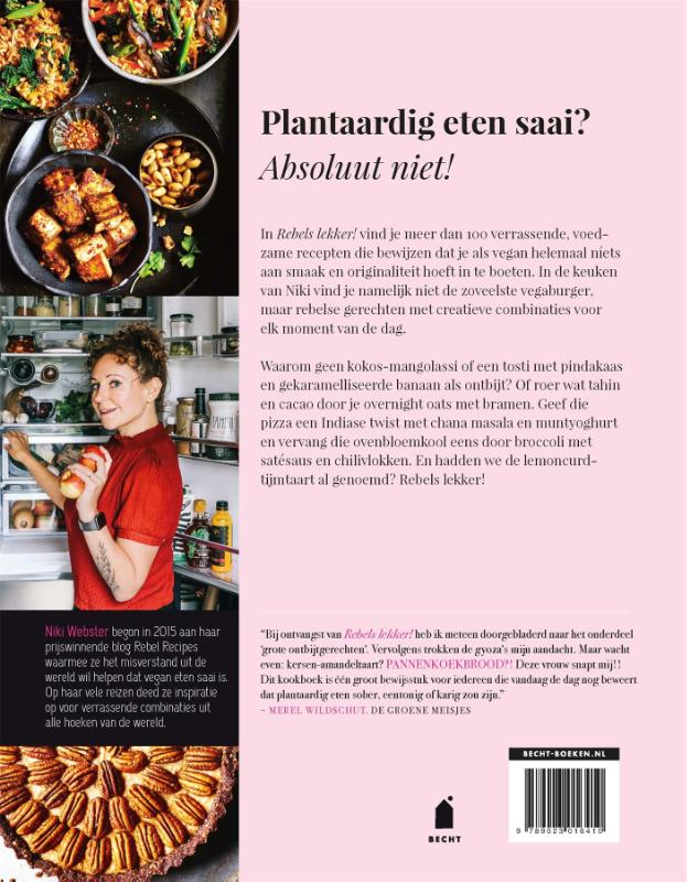 Achterkant van Rebels lekker!