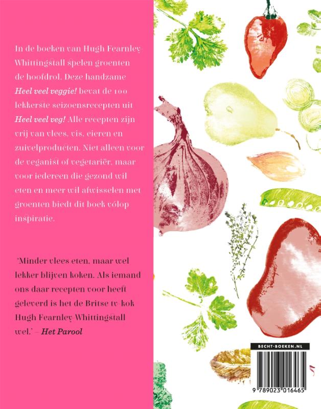 Achterkant van Heel veel veggie!