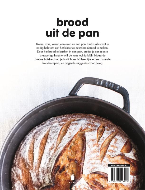 Achterkant van Brood uit de pan