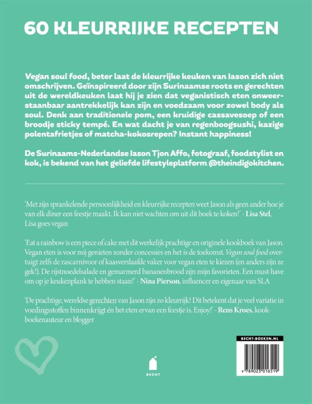 Achterkant van Vegan soul food